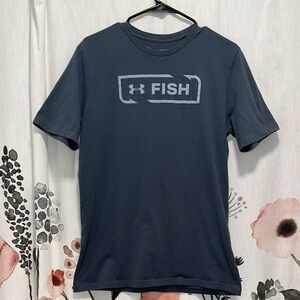 Under Armour Navy Blue Short Sleeve Tee